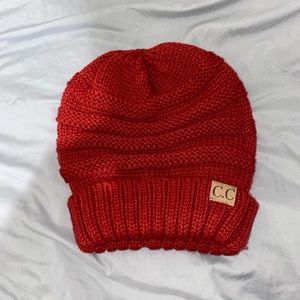 CC Red Beanie